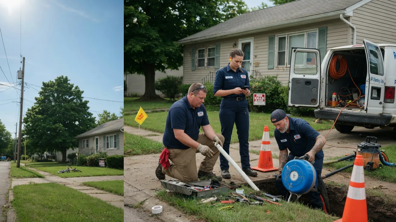 Sewer Line Repair in Evans, LA near me